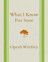 What_I_Know_For_Sure.epub